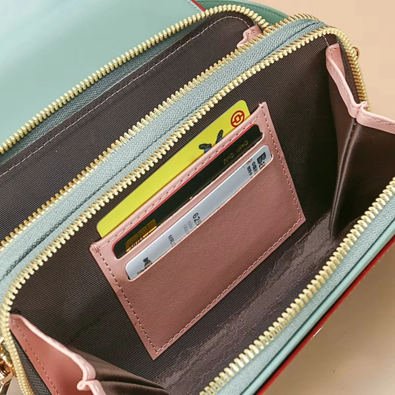 Product image KAHASIL - Tas Selempang Wanita Sling Bag Dompet Hp Kulit PU Leather KHTS02 all variant PINK